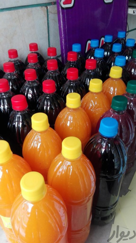 آب آلبالو انار زرشک آلو جنگلی بخارا آبمیوه طبیعی