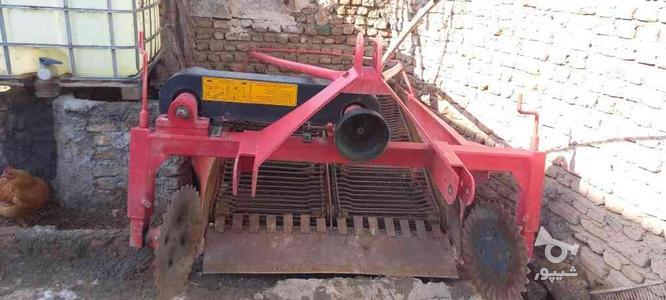 دستگاه برداشت سیر..سیب ..شلغم