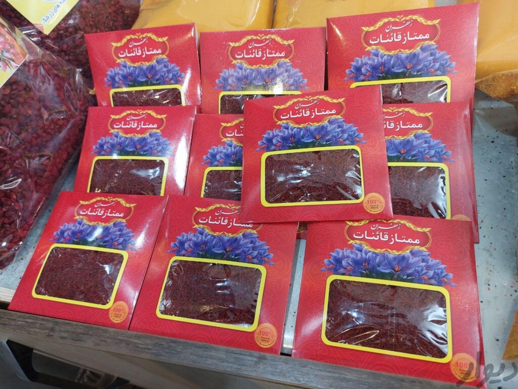 زعفران سرگل محصول قاینات